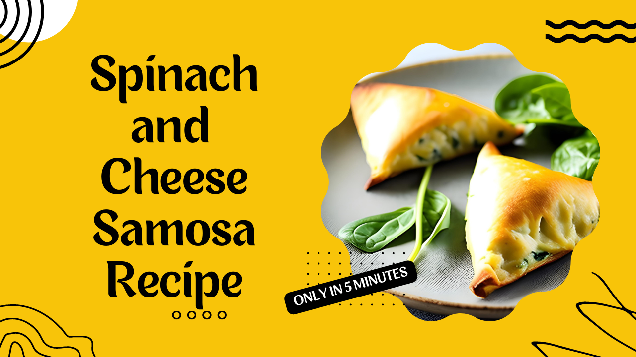 Spinach and Cheese Samosa